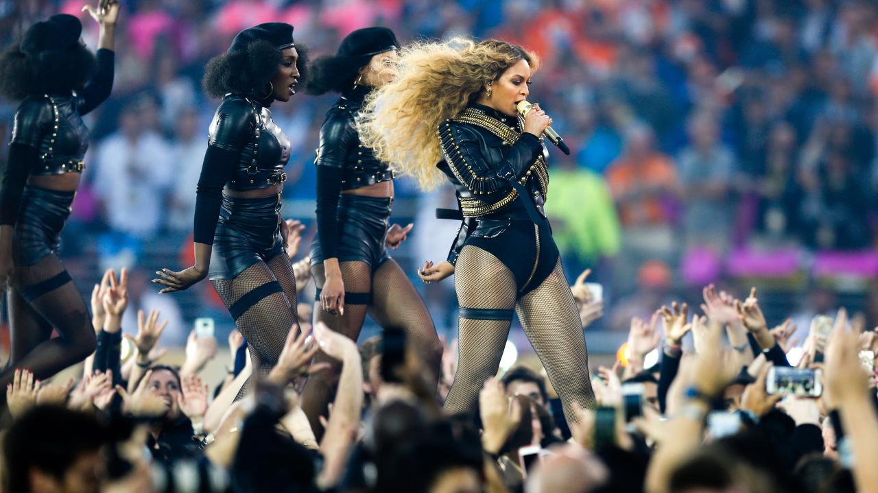 Beyonce halftime show bowl super performance