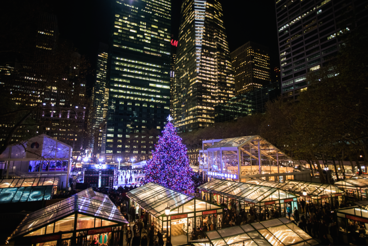 Bryant park christmas village